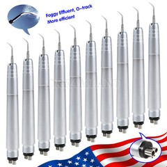 Dental Ultrasonic Air Scaler Handpiece Midwest 4-Holes w/ 3 Tips (G1+G2+G4)
