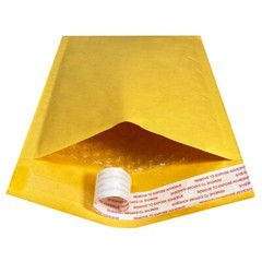 UOFFICE 250 Kraft Bubble Mailers 6.5×10″ – #0 Self-Seal Padded Envelopes