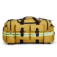 LINE2design Elite Firefighter Gear Bag Fireman Rescue Turnout Fire Bag – Yellow
