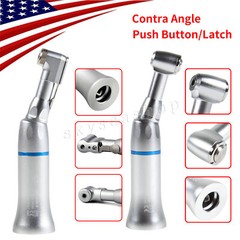 NSK Style Dental Slow Low Speed Handpiece Contra Angle Push Button/Latch E-type