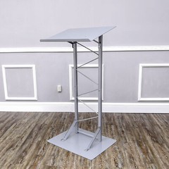 Single Truss Podium Metal Pulpit Church Lecter Presentation Conference Puipit