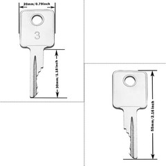 10PCS Equipment Key Bobcat D250 Keys Skid Steer Loaders Equipment 6693241
