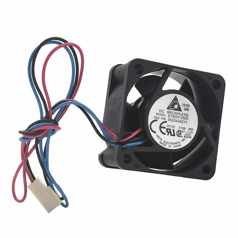 1pc Delta EFB0412MD 40x40x20mm 12V 0.10A DC BRUSHLESS Fan 3pin