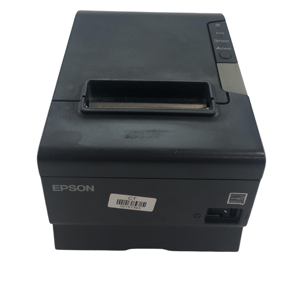 Epson M244A TM-T88V Gray Thermal POS Receipt Printer – Ethernet – No AC Adapter