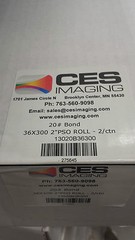 2 Rolls 36″x300′ 20lb Bond Canon imagePrograf IPF Plotter Paper