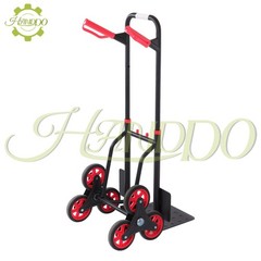 Stair Climbing Hand Truck 440lb, Heavy Duty Dolly Cart for Stairs &6″ TPR Wheels