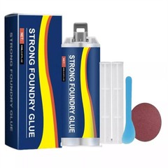 2pcs Strong Foundry Glue,Metal Repair Glue, AB Metal Glue Heary Duty Weld 85ml