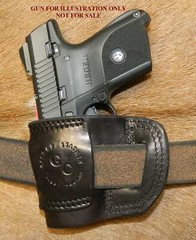 Gary C’s Leather Avenger OWB Right Hand HOLSTER – for the Ruger SR9C / SR40C