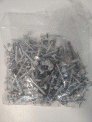 150 2 Inch Metal Roof Screws To Wood,Bit Included,Ruspert Coating,Epdm Washer!!