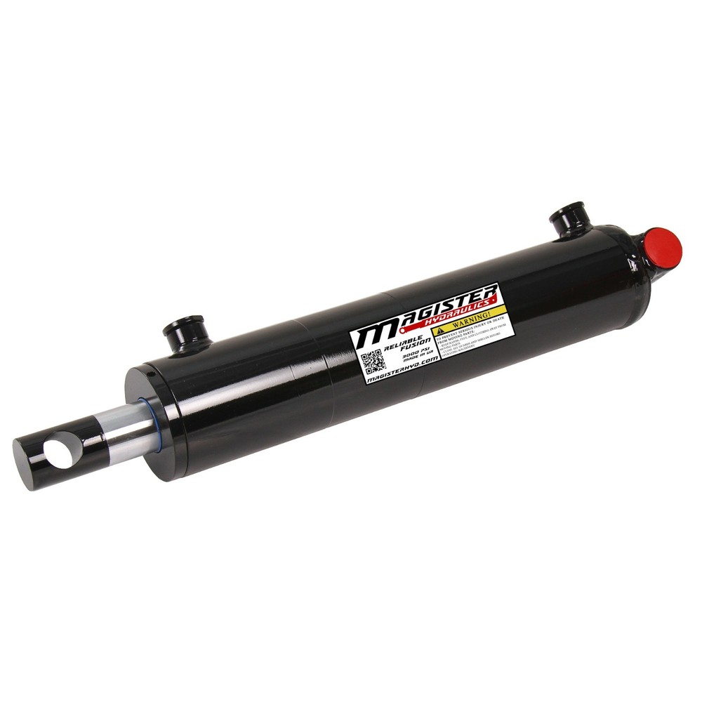 Hydraulic Cylinder Welded Double Acting 2″ Bore 8″ Stroke PinEye End 2х8