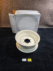 (QTY 1) Carlisle Steel Non-Reversible Off-White AG Wheel Rim 16×6 6×152.4 1mm