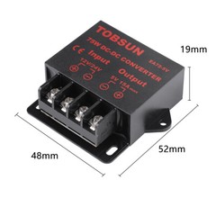 DC 12V DC24V to DC 5V 15A 75W Voltage Regulator Buck Converter Step Down Reducer