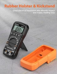 Autoranging Digital Multimeter Ac/dc Amp Ohm Voltage Test Meter With Resistance