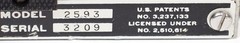 Weinschel 2593 Slidewire Continuously Variable Attenuator 0-10 dB 2-10 GHz 1W