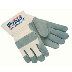Memphis 1700L Memphis Big Jake Leather Palm Gloves, Size Large (12 Pair)