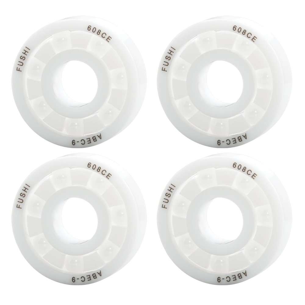 4PCS 608 ZrO2 Zirconia Full Ceramic Bearing Full ZrO2 Ceramic Ball Bearing Zi…