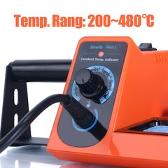 60W Soldering Station Kit Adjustable Temp Soldering Iron Desoldering Tool