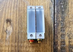 NDT Dual Element Contact Probe, NDT Systems Type DXR0248, 2.25 MHz
