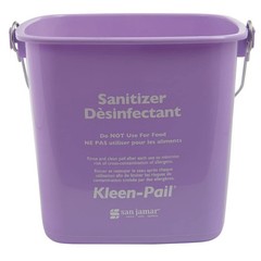 HUBERT® Purple 6 qt Bucket – 7 1/2″ L x 7 1/2″ W x 8 1/4″ H