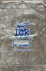20 LB LBS Ice Bag Bags w/ Drawstring COMMERCIAL Choose Your Quantities