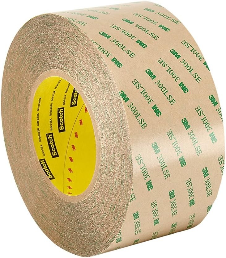 3M 9495LE Double Coated Polyester Film Tape 4″ x 60 yds