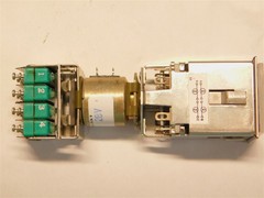 LPB Unimax Series 9 28V 4PDT Green&Blue Illuminated Momentary Pushbutton Switch