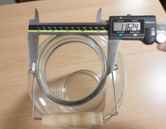 Strong 120mm Lid for 1 & 2.5 gallon Anchor Hocking barrels. Choose your seal.