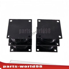 4PCS Fit Stanley Hydraulic Vibratory Plate Compactor Rubber Isolator Shock Mount