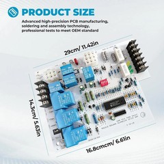 Upgraded Furnace Control Board Module for Rheem: 62-24084-82