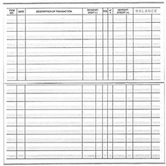 12 Checkbook Transaction Registers 2025-2026-2027 Calendars Check Book Bank …