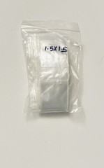 1000 Bags Ziplock BAGS 1.5”X 1.5”- CLEAR Mini Plastic Bags A
