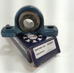 1 NEW FYH NAP205-16J 2 BOLT PILLOW BLOCK BEARING NIB ***MAKE OFFER***