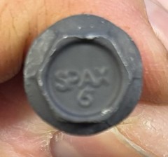 Lot of 2 Boxes SPAX 1/4 x 6″ Hex Black (High Corrosion Resist) Total of 100