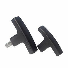 M6 M8 M10 M12 Plastic Tee Wing Knob T-Shape Clamping Thumb Screw Hand Grip Bolt