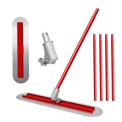 48”x12”Bull Float Concrete Tool w/4 Handles Aluminum Alloy Concrete Grey