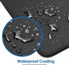 Mouse Mat Mice Pad Non-Slip Waterproof PC Computer Laptop Office Desk Mousepad