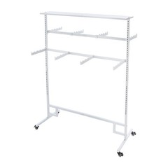 Clothing Display Rack, Floor Standing Garment Rack, 8 Arms Clothing Rack