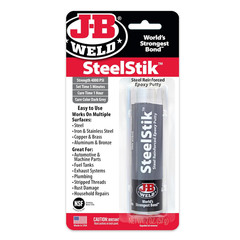 8267 Steelstik Steel Reinforced Epoxy Putty Stick – 2 Oz.