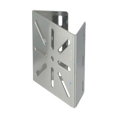 High Compatibility Stainless Steel Pole Bracket with Reinforced Steel Plate