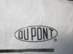 WHITE DU PONT PIONEER SAFETY BAG W/ MSA HARD HAT GLOVES FLASHER GLASSES EAR PLUG