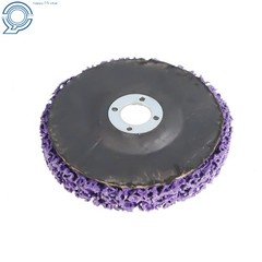 4″ Poly Strip Disc Wheel Paint Rust Removal Clean For Angle Grinder 45 Grit 5Pcs