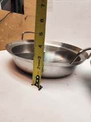 Lot 2 Stainless Steel Shabu Shabu Hot Pot W/Divider Dual Sided Hot cooking Pot