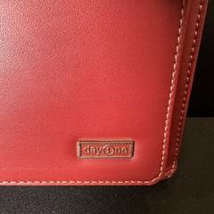Franklin Covey Day One Red Agenda Planner Ring Retractable Handles w/Blank paper