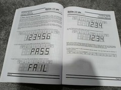 American LED-Gible Ledgible Counter Sign TL-2421, 6 Digit 2.3 Inch, User Manual
