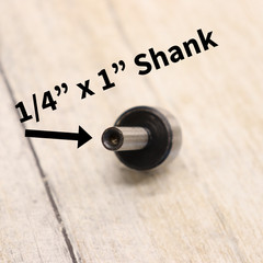 4 Pc- 3/4″ Single Flute HSS Countersink Bits- 90 Degree 1/4″ Straight Shank