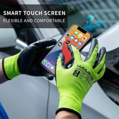 Manusage Safety Work Gloves – Protective Glove For Men Women – Ultrathin Hand