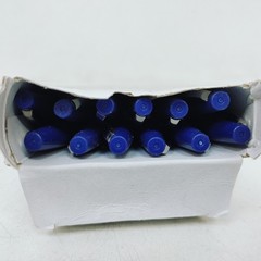 Deformed Box-Pentel R100-C 12-Ct Blue Rolling Writer Roller Ball Pen