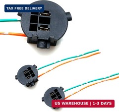 iJDMTOY One Pair OE-Spec H7 Bulb Socket Retainer Holder Adapters Compatible With