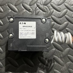 Eaton BRNSURGE Type 2 Surge Protector Breaker Device 3KA 120/240v