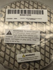 Zurn CO2450 4″ ABS Adjustable Floor Cleanout C02450-AB4 Black Drain Plug Plumbin